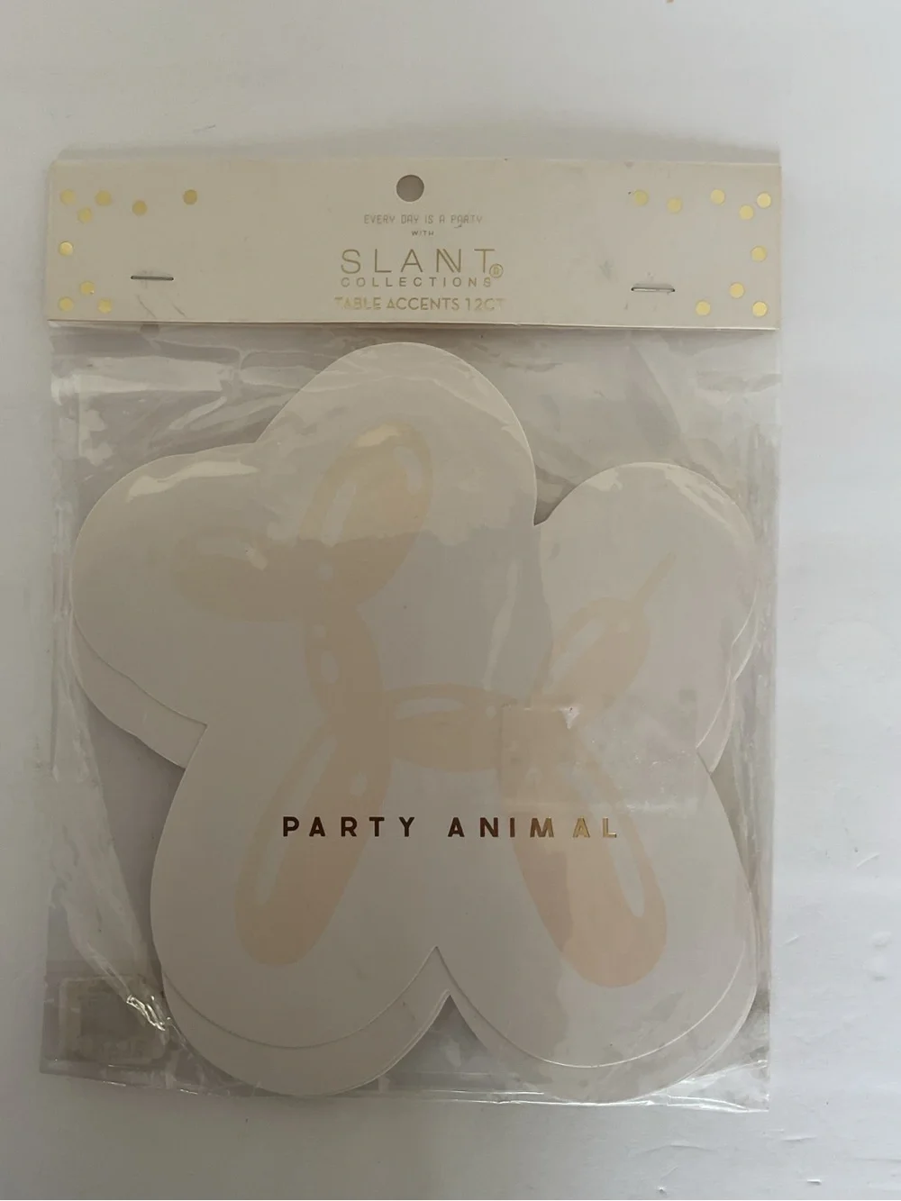 Al T Collection Party Animal Table Favors NWT SET OF 12